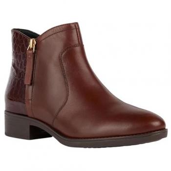 Geox Felicity Brown Booties for Women – UK 6.5