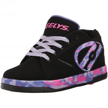Heelys Mädchen Propel 2.0 Turnschuhe, Schwarz (Black / Lilac / Pink / Confetti), 35 EU