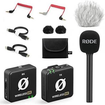 RØDE Rode Wireless ME mit Interview GO und Windschutz Digitales Aufnahmegerät
