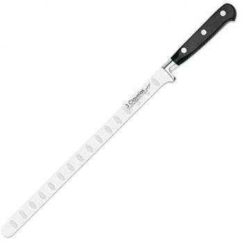 Cuchillo Salmón y Jamon Profesional 30 cm Acero Inoxidable - 3 Claveles Forgé
