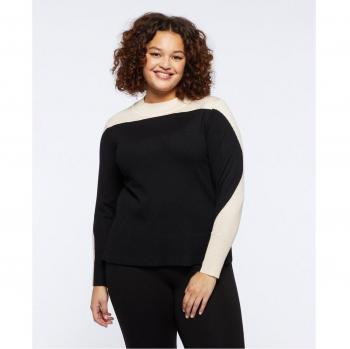Camiseta Bicolor Fiorella Rubino - Diseño Elegante y Abrigado