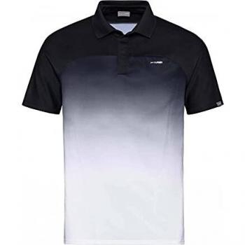 Hellgraues Performance-Hersteller Polo für Herren – Größe S