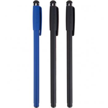 Targus Ensemble Éliminable de 3 Stylets Noir/Bleu