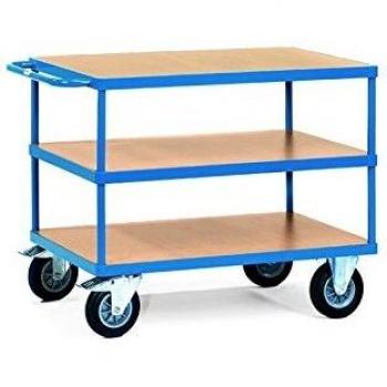 Fetra Tischwagen 2421 - Tragkraft 600kg TPE-Reifen