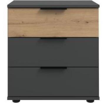 Nachtschrank GIBRALTAR von WIMEX - 1 Stück, grau