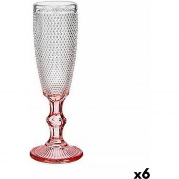 Vivalto calici di vetro rosa 6 pezzi (180 ml)