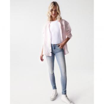Pantalón Vaquero Salsa Jeans Wonder Skinny Tiro Medio