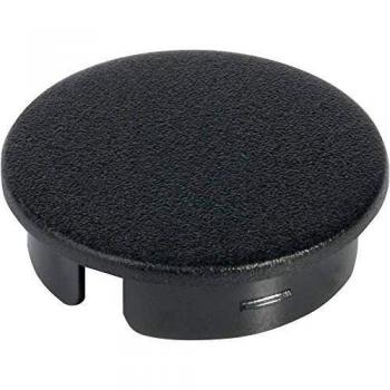 OKW A4131100 Abdeckkappe mit Zeiger Schwarz, Weiß Passend für (Serie-Knöpfe) Rundknopf 31 mm