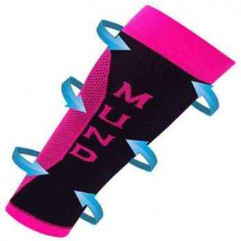 Chaussettes Mund Socks Long Distance Calf, couleur Black, taille 31 cm