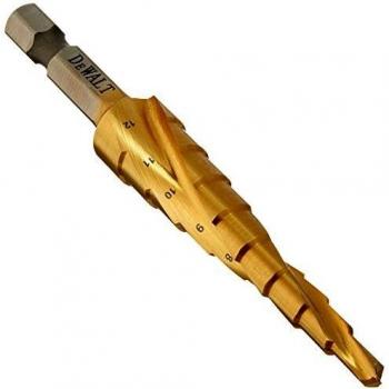 DEWALT 4mm to 12mm Hole Enlarger Step Drill Bit
