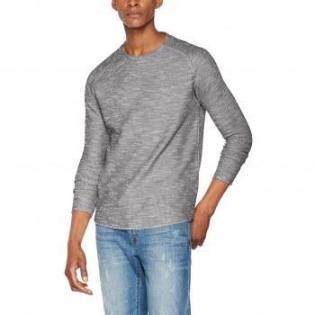 SELECTED HOMME Shnwills Sweat Col Rond, Pull Homme, Gris (Light Grey Melange), Large