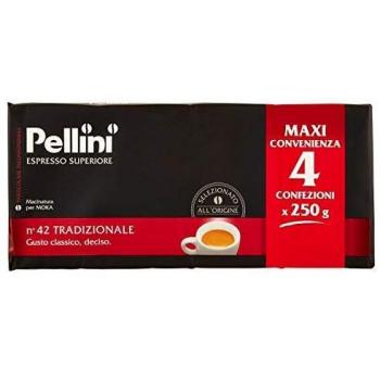 Caffè Pellini N°42 Tradizionale – 5x250 g in bundle
