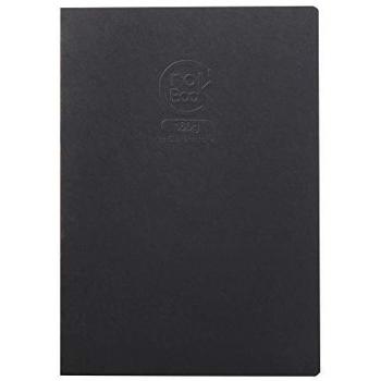 Carnet à poche noire 160 g A4 – Clairefontaine