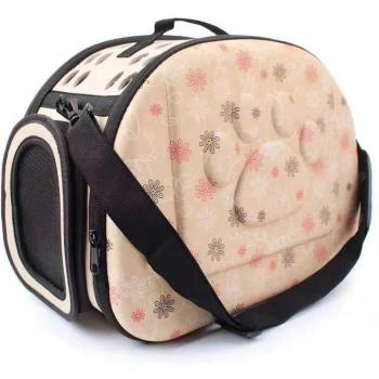 Dog Carrier Backpack - Breathable Leather Pet Transport Bag