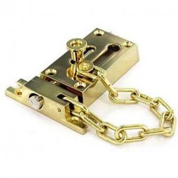 FortiLock Gold 80mm Door Security Chain – S1636