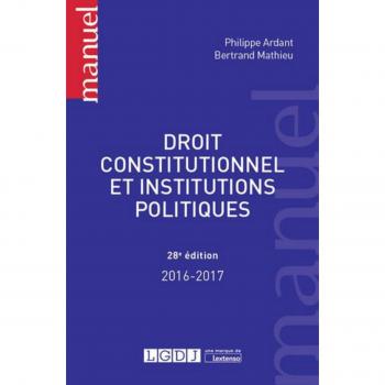Philippe Ardant - Droit constitutionnel et institutions politiques - Preis vom 18.09.2025 05:07:49 h