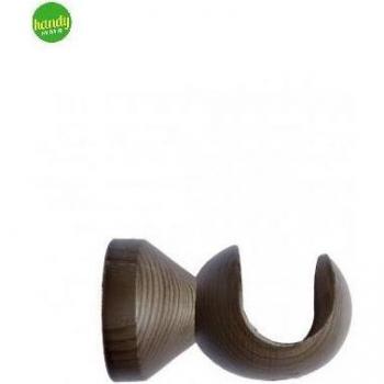 Supporto soffitto corto IW Cintacor Loft colore noce 1 pz