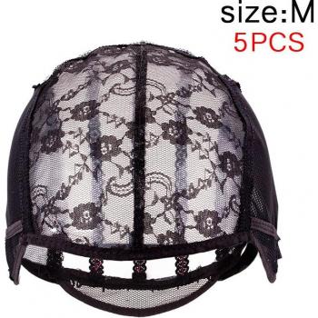 Alileader 5pcs Adjustable Lace Wig Caps