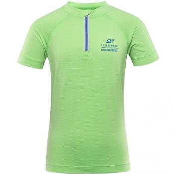 T-shirt vert ALPINE PRO Lattero pour enfants