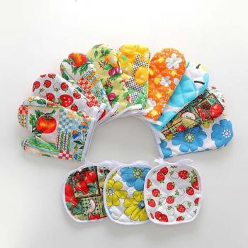 Adorable Bear Kitchen Gloves