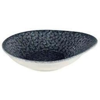 Churchill Porzellan Schale Raku Topaz Blau
