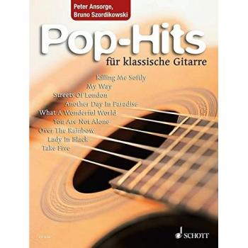 Pop-Hits für klassische Gitarre: 23 beliebte Songs von Elvis bis Phil Collins. Gitarre.