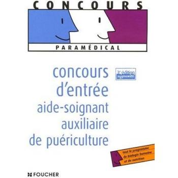 Concours d'entrée aide-soignant auxiliaire de puériculture : tout le programme de biologie humaine et de nutrition
