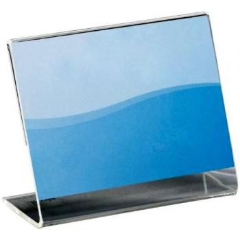 Porte-info A8 incliné en acrylique - 10 pièces