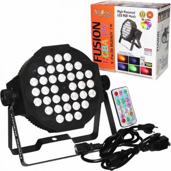ProX X-PAR 36 RGBA UV 1W Slim Par
