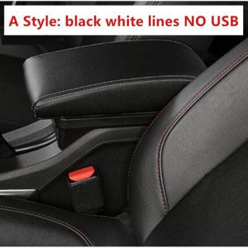 Renault Zoe Armrest Storage Box - Leather Center Console Accessory