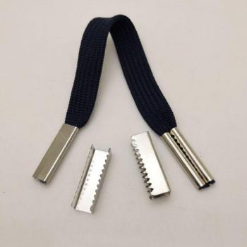 10 Stück Aglets für Schnürsenkel - Runde Schuhspitzen Ersatzköpfe