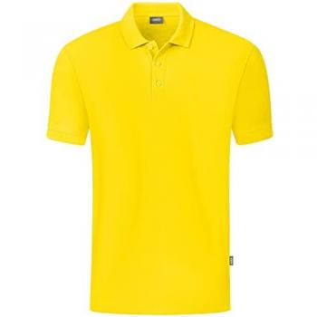 JAKO Organic Poloshirt Gelb M