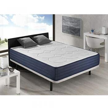 Materasso Matrimoniale 200x200 Versailles, Alto 22 cm, Ortopedico, Indeformabile, Alta Densità, Sistema Multi-Zone di Comfort