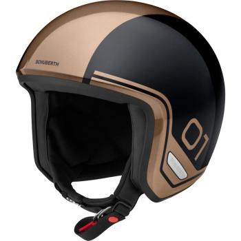 Schuberth O1 Era Jethelm in Braun, S‑Größe für Männer