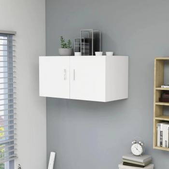 Armadietto da Parete Bianco 80x39x40 cm in Truciolato