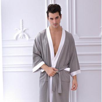 Albornoz largo de invierno para hombre