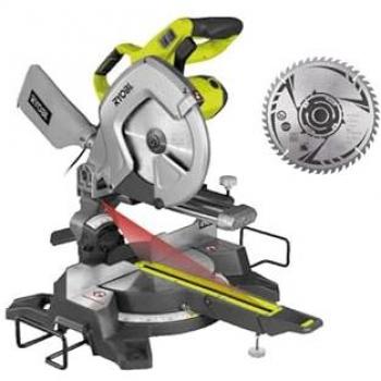 Troncatrice Radiale Elettrica Ryobi EMS254L - 2000W - 254mm - lama in metallo duro - SB254T48A1