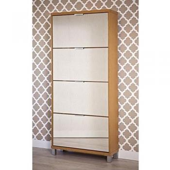 Armario Zapatero Roble Danubio 32AB – 171 × 76,5 × 25 cm