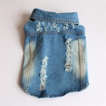 Gilet en Jean pour Chien - Taille XS à 3XL