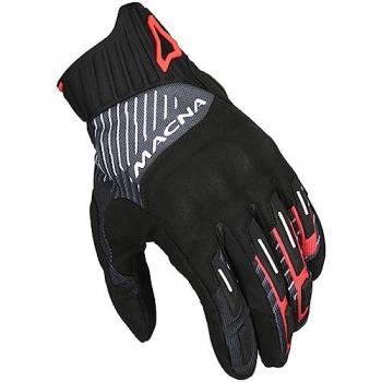 Macna Octar 2.0 Guantes de moto - Negro Rojo (2XL)