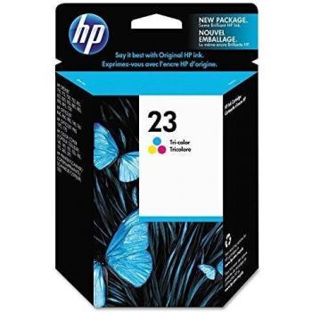 HP 23 Cartouche d'encre trois couleurs pour imprimantes PSC 500 et OfficeJet Pro 1170