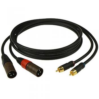 Klotz Superior 1.5m XLR Male to RCA Cable Set