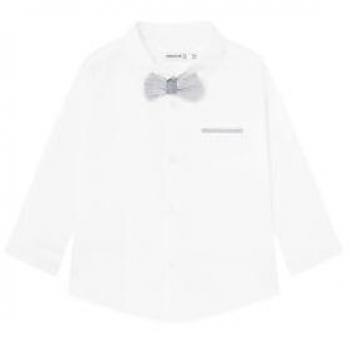 Mayoral Hemd 1116 Weiß Regular Fit