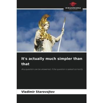 Starovojtov, Vladimir: It's actually much simpler than that