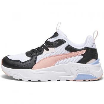 Puma Trinity Lite Zapatilla Moda Niño Blanco (37)