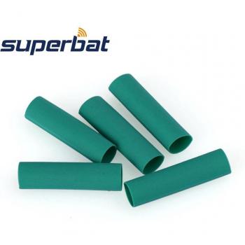 Superbat 100pcs Green Wire Wrap Sleeve 3.5mm Dia 18mm Long