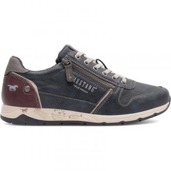 Dunkelblaue Mustang Halbschuhe 4106-306