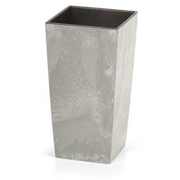 Betonlook Pflanzgefäß mit Einsa