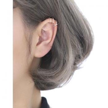 Authentic 925 Sterling Silver Non-Pierced Ear Cuff Earrings