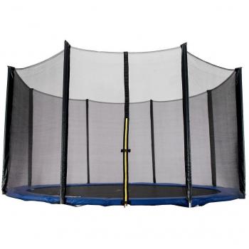 Viking Choice Filet de trampoline - bord extérieur - filet de sécurité - noir - 366 cm